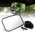 Mzs Utv Rear View Mirror 1 5 2 Rzr Rrview Center Accessories Roll Ge Bar Mount For Ranger Commander Maverick X3 Rhino Pioneer 