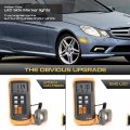 Vipmotoz Full Led License Plate Tag Lights Lamps Compatible With Mercedes Benz 2010-2013 E Class E350 E400 E550 E63 Amg W211