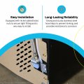 Eastman Ice Maker Connector 1 4 Inch Compression 20 Foot Flexible Braided Stainless Steel Hose 48391