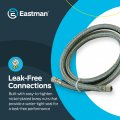 Eastman Ice Maker Connector 1 4 Inch Compression 20 Foot Flexible Braided Stainless Steel Hose 48391