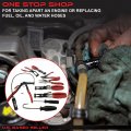 Abn Hose Clamp Plier 9-piece Set A Universal Automotive Fuel Oil Water Removal Pliers Remover Tool Kit
