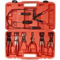 Abn Hose Clamp Plier 9-piece Set A Universal Automotive Fuel Oil Water Removal Pliers Remover Tool Kit