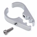 Httmt H2315 25- 1 1 4 Chrome Brake Clutch Alloy Cable Part Clamp Clip Bar Compatible With H-d