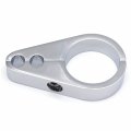 Httmt H2315 25- 1 1 4 Chrome Brake Clutch Alloy Cable Part Clamp Clip Bar Compatible With H-d