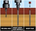 Pws08133010 8 Pro Plug System Wood Deck Kit Ipe 100 Pcs