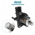 X Autohaux 12674639 Engine Coolant Thermostat Housing Assembly For Cadillac Escalade Chevrolet Silverado Suburban Tahoe Gmc