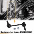 X Autohaux 2pcs Front Sway Bar Links K750578 K750579 For Jeep Grand Cherokee 2011-2015 Dodge Durango 2011-2018 Stabilizer Enda
