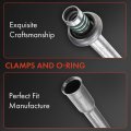 A-premium A C Liquid Line Hose Assembly Compatible With Jeep Tj Wrangler 1997-1998 2 5l 4 0l Condenser To Evap Without Orifice