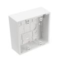 Leviton 42777-2wa Surface Mount Backbox Dual Gang White 