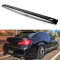 Vip Style Gloss Black Rear Window Windshield Roof Spoiler Compatible For 2007-2015 Infiniti G25 G35 G37 Q40 Sedan