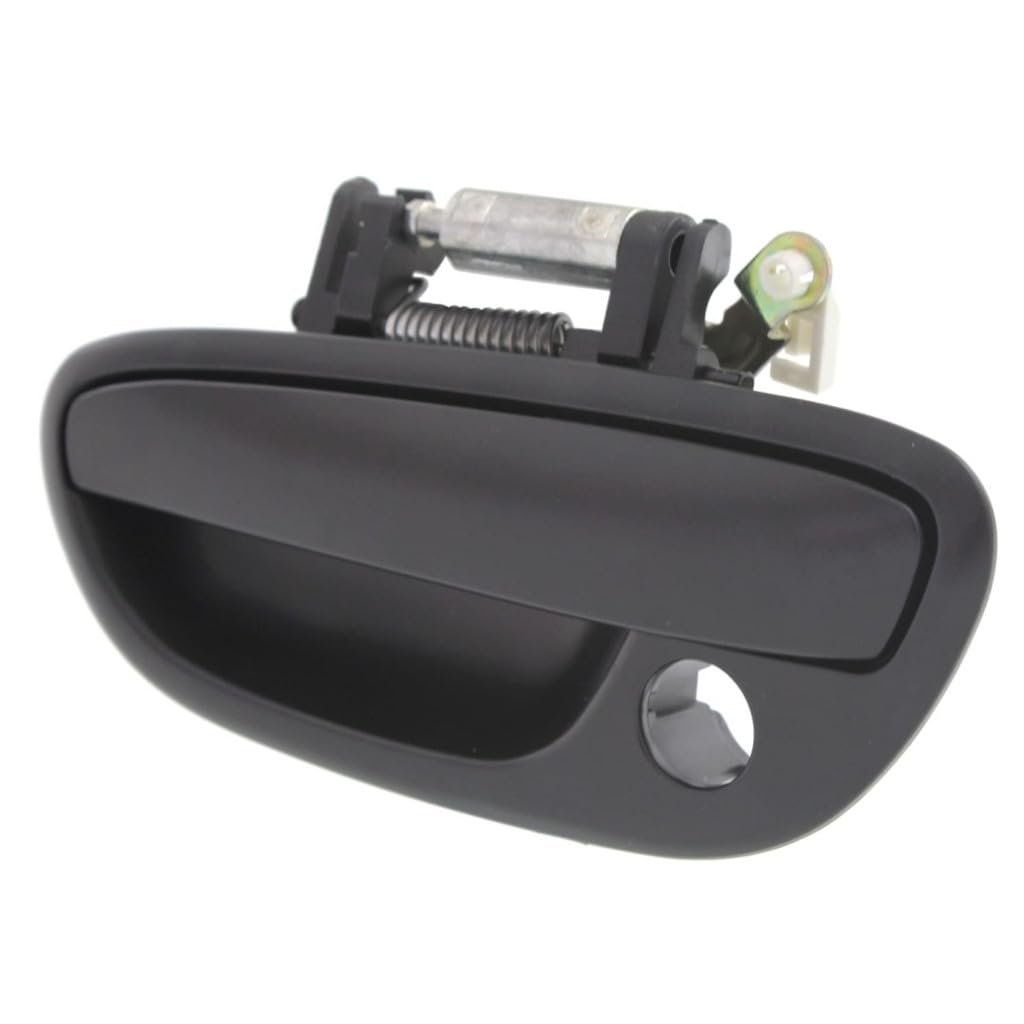 Front Exterior Door Handle Pair For Subaru Outback 2005 2006 2007 2008 2009 Driver And Passenger Side Primed Black With Key