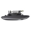 Front Exterior Door Handle Pair For Subaru Outback 2005 2006 2007 2008 2009 Driver And Passenger Side Primed Black With Key
