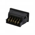 Uxcell Car Power Window Switch With Wiring Harness Socket 2 In 1 Dc 12v 5 Pin Universal