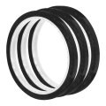 3pcs 1 4 X 36 Yard Graphic Tape Whiteboard Grid Marking Pinstripe Chart Line Black 