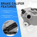 M Mati Front Left Or Rear Right Brake Caliper With Pads For Arctic Cat Atv 250 300 375 400 454 500 0402-011