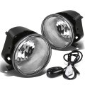 Auto Dynasty Front Driving Fog Lights With Switch For Chrysler 300 05-10 Driver And Passenger Side Clear Lens