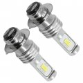 Caltric 2x Led Headlight Bulb Compatible With Yamaha Wolverine 350 Yfm350fx Yfm350x 4x4 2x4 1995-2009
