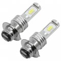 Caltric 2x Led Headlight Bulb Compatible With Yamaha Wolverine 350 Yfm350fx Yfm350x 4x4 2x4 1995-2009