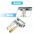 Uxcell 2 Pcs Car Air Chuck Tire Inflator Hose Adapter Locking With Valve Thread For Portable Pump