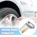 Uxcell 2 Pcs Car Air Chuck Tire Inflator Hose Adapter Locking With Valve Thread For Portable Pump