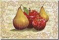 Fruit Apple Ceramic Tile Mural Backsplash 18 X 12 Apples And Pears Iii By Jeff Wilkie Kitchen Decor 