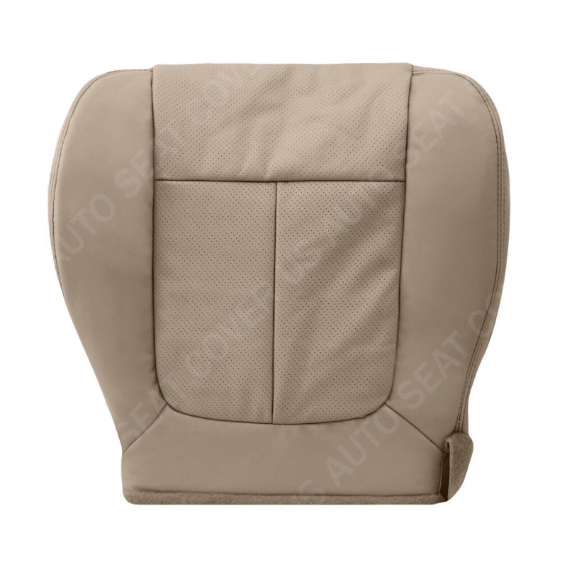 2011 2012 2013 2014 For Ford F150 Lariat Driver Bottom Perforated Leather Cover Tan