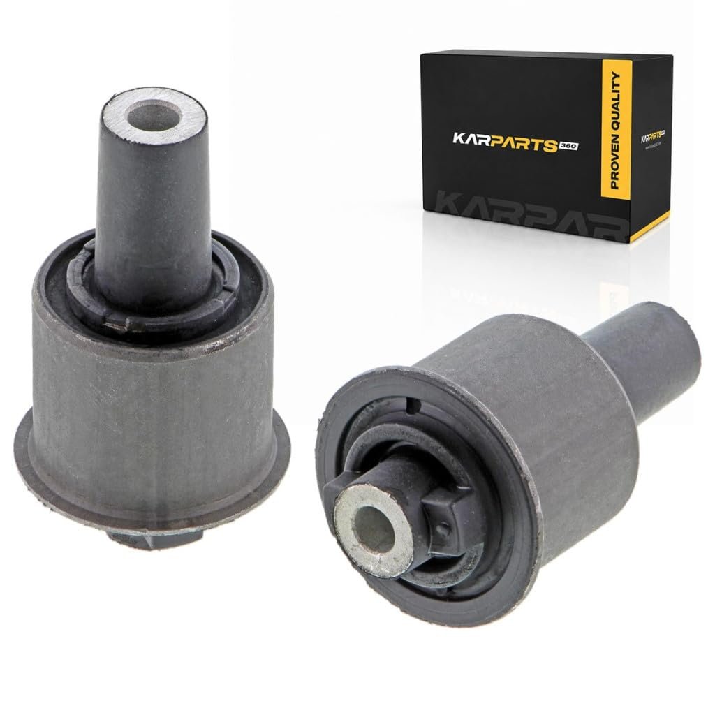 Control Arm Bushing Set For 2001 2002 2003 2004 Mercedes Benz Slk230 Natural Rubber Black 2 Piece Kit 0 4 Inside 1 91 In