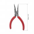 Uxcella Needle Nose Pliers 5-inch Forged From Chrome-vanadium Steel Nickel Plating