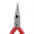 Uxcella Needle Nose Pliers 5-inch Forged From Chrome-vanadium Steel Nickel Plating