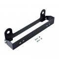 Astra Depot Gray 95ft X 3 8 20500lbs Synthetic Winch Rope Cable 10 Anodized Black Hawse Fairlead W 4 Mounting Hole 254mm