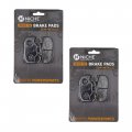 Niche Brake Pad Set For Yamaha Yz125 Yz250 Yz400f Suzuki Rm125 Rm250 Kawasaki Kx125 Kx250 Rear Semi-metallic 2 Pack