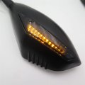 Matte Black Smoke Lens Led Turn Signal Mirrors For Triumph Daytona Tt600 Trophy Ducati Ninja See Description Detail B013joy6vc 