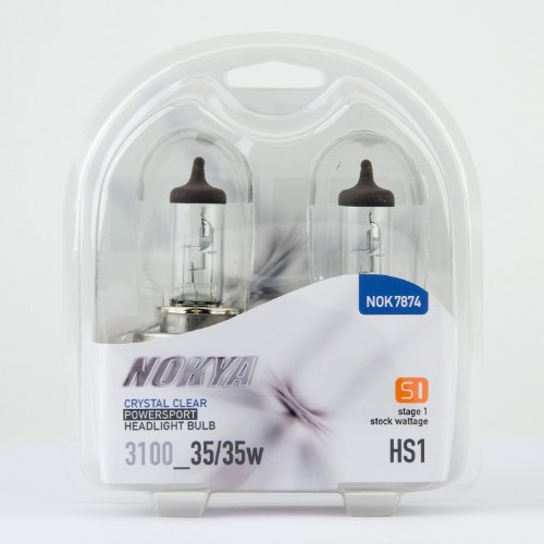 Nokya Hs1 Headlight Bulbs A Clear 3100k 35 35w Stage 1 Nok7874