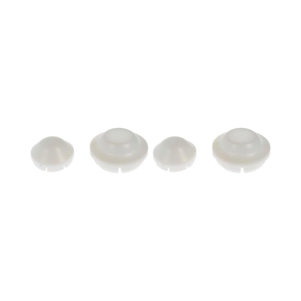 Wiper Linkage Bushing For Plymouth Neon 20 01 White Nylon 0 59 Inside Diameter 0 79 Outside 0 1 In Wall Thickness 4 Pack
