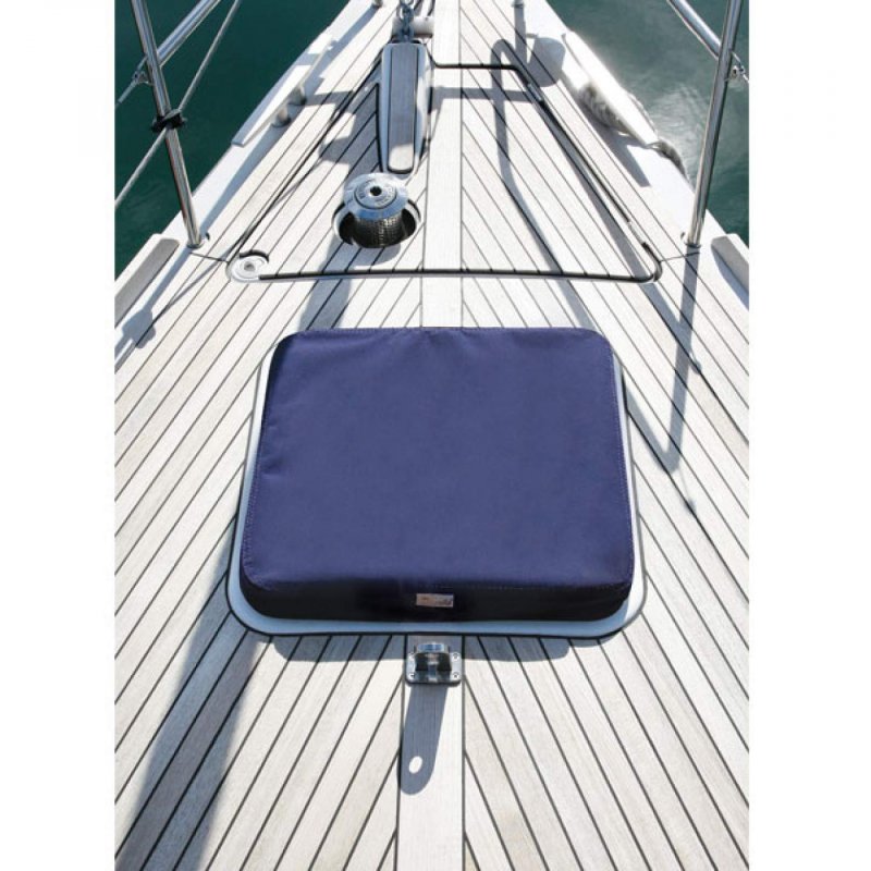 Trapezoid Sailboat Hatch Cover Marine Grade Uv And Weather Protective 22 8 In L By 20 To 27 7 W Blue Atlas Canvas With Elastic