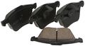 Eur1305 Euro Ultr Ceramic Disc Brake Pad Kit Grey 