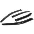 Wvs-t2-0044 Vent Window Visor Deflector Rain Sun Guard 4 Piece Set Dark Smoke Acrylic For 93-97 Toyota Corolla Sedan Classic 