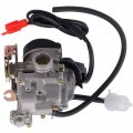 Procompany Carburetor For 50cc Scooter Gy6 139qmb 50qt Moped 49cc 60cc 80cc Sunl Baja With Electric 2pin Pump
