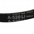 Uxcell A520 V-belts 520mm Inner Girth 13mm Top Width 8mm Thickness A-section Rubber Drive Transmission Belt