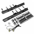 Club 5 Racing Stainless Step Down Rock-slider W Courtesy Lights For Scx10 Iii Jt Gladiator
