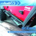 Club 5 Racing Stainless Step Down Rock-slider W Courtesy Lights For Scx10 Iii Jt Gladiator
