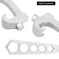 5 Hole Hydrant Wrench 2 Pack Plated Iron Fire Equipment 14 In Length 0 5 Thickness Built Spanner For Pin Or Rocker Lug