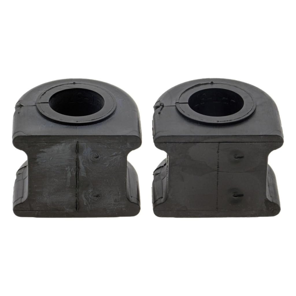 Stabilizer Bar Bushing Set For 2001 To 2007 Mazda B2300 Rubber Black 2 Piece 063 Inside Diameter And 1 955 In Outside Front