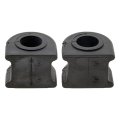Stabilizer Bar Bushing Set For 2001 To 2007 Mazda B2300 Rubber Black 2 Piece 063 Inside Diameter And 1 955 In Outside Front