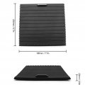 Auto Center Console Cover Pad Black Roller Blind 1666805802 Fit For Mercedes Ml Gl Gls Gle W166