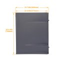 Side Fairing Panel For 2008-2017 Freightliner Cascadia Rear Step Semi Trucks Right Passenger Painted Gray Plastic