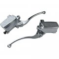 Usonline911 1 25mm Left Right Pair Universal Motorcycle Handlebars Hydraulic Brake Clutch Levers Master Cylinder For Honda