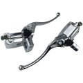 Usonline911 1 25mm Left Right Pair Universal Motorcycle Handlebars Hydraulic Brake Clutch Levers Master Cylinder For Honda