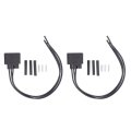 2pcs Front Turn Signal Light Connector For Wrangler Jk 2007 2008 2009 2010 2011 2012 2013 2014 2015 2016 2017 2018 
