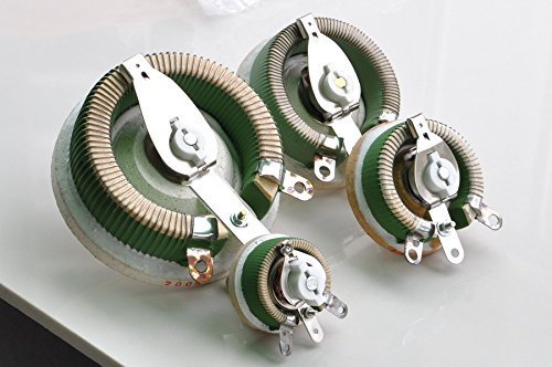 Electronics-salon 25w 1k Ohm High Power Wirewound Potentiometer Rheostat Variable Resistor